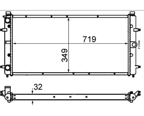 Radiateur, refroidissement du moteur, Image 2