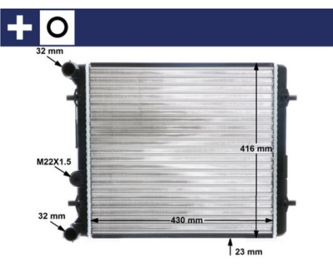 Radiateur, refroidissement du moteur