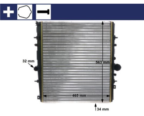 Radiateur, refroidissement du moteur