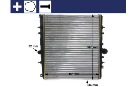 Radiateur, refroidissement du moteur