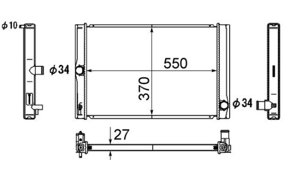 Radiateur, refroidissement du moteur