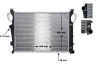 Radiateur, refroidissement du moteur