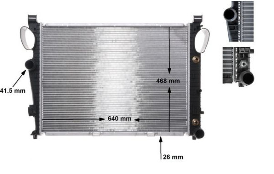 Radiateur, refroidissement du moteur