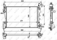 Radiateur, refroidissement du moteur