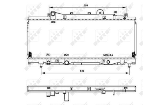 Radiateur, refroidissement du moteur