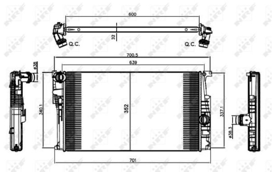 Radiateur, refroidissement du moteur, Image 4