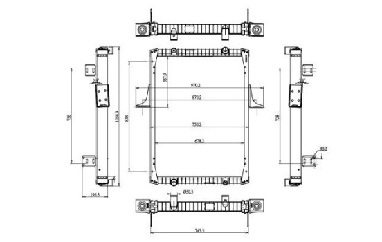 Radiateur, refroidissement du moteur, Image 4