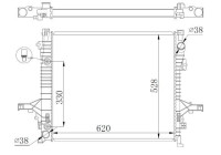 Radiateur, refroidissement du moteur