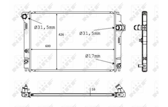 Radiateur, refroidissement du moteur