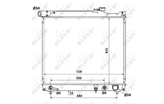 Radiateur, refroidissement du moteur