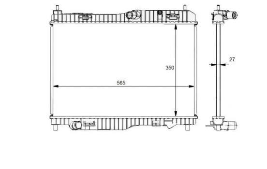 Radiateur, refroidissement du moteur