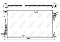 Radiateur, refroidissement du moteur