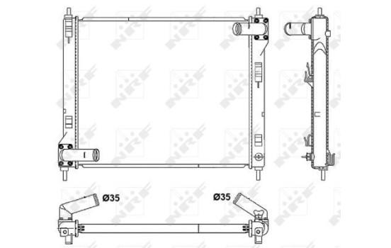 Radiateur, refroidissement du moteur