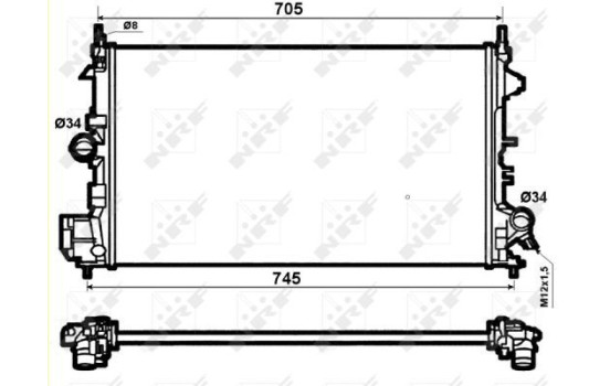 Radiateur, refroidissement du moteur