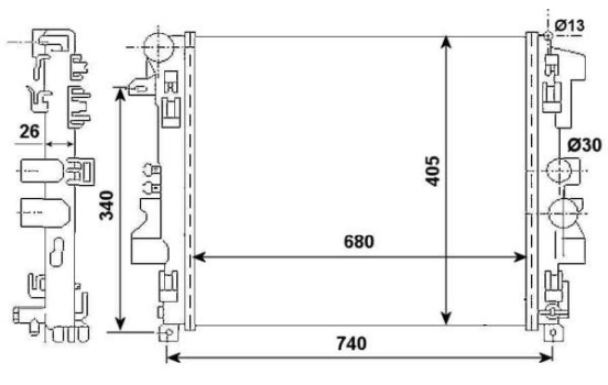 Radiateur, refroidissement du moteur, Image 3