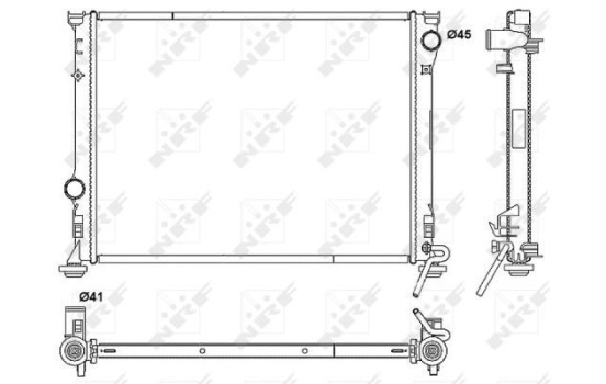 Radiateur, refroidissement du moteur