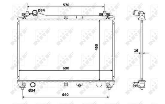 Radiateur, refroidissement du moteur