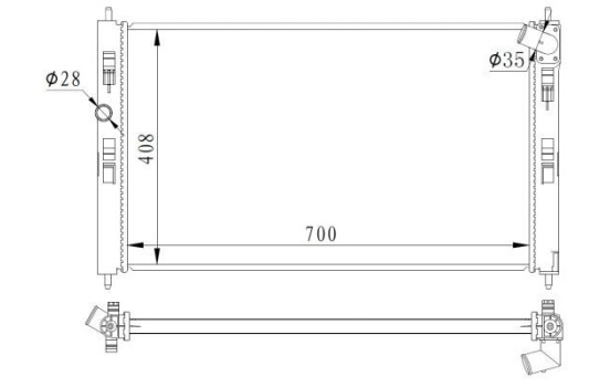 Radiateur, refroidissement du moteur