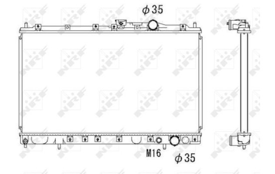 Radiateur, refroidissement du moteur