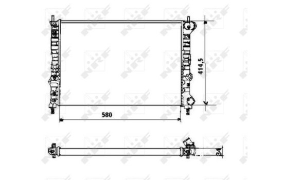 Radiateur, refroidissement du moteur