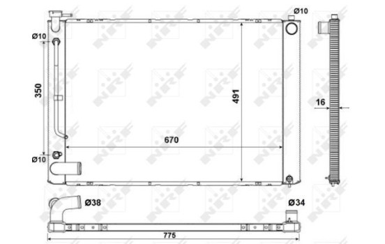 Radiateur, refroidissement du moteur