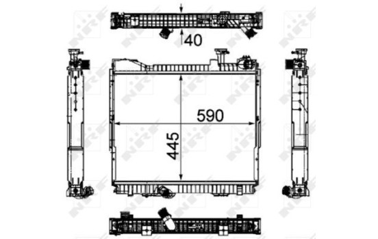 Radiateur, refroidissement du moteur, Image 2