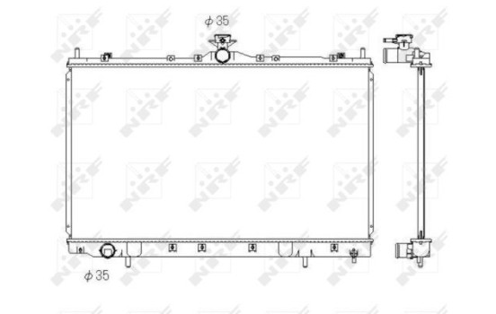 Radiateur, refroidissement du moteur