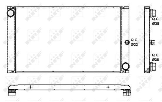 Radiateur, refroidissement du moteur