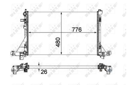 Radiateur, refroidissement du moteur