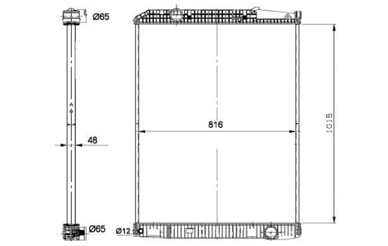 Radiateur, refroidissement du moteur