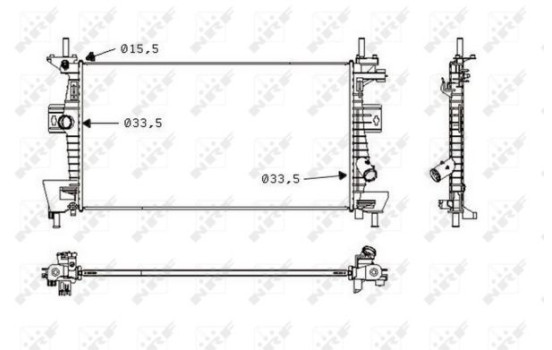 Radiateur, refroidissement du moteur