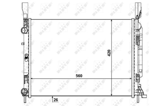 Radiateur, refroidissement du moteur