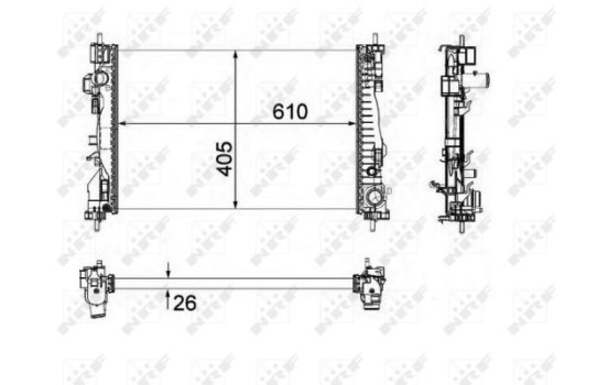 Radiateur, refroidissement du moteur