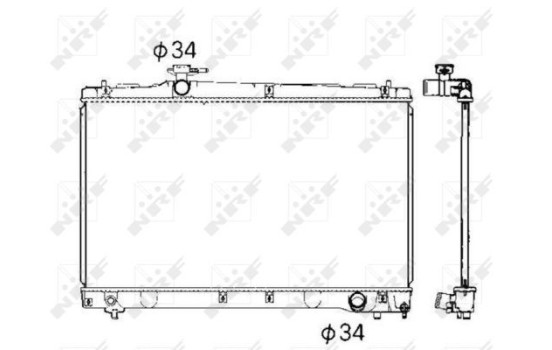 Radiateur, refroidissement du moteur