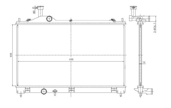 Radiateur, refroidissement du moteur