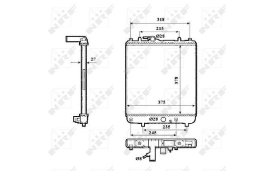 Radiateur, refroidissement du moteur