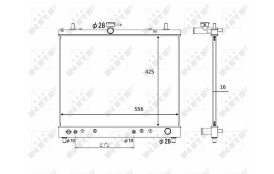 Radiateur, refroidissement du moteur