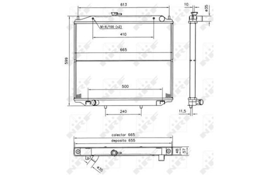 Radiateur, refroidissement du moteur