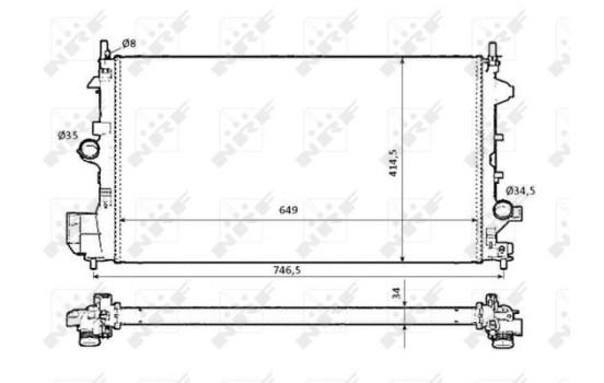 Radiateur, refroidissement du moteur, Image 3