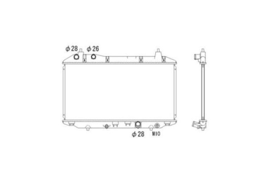 Radiateur, refroidissement du moteur