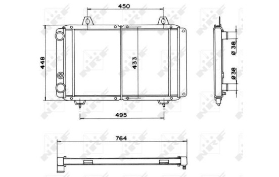 Radiateur, refroidissement du moteur