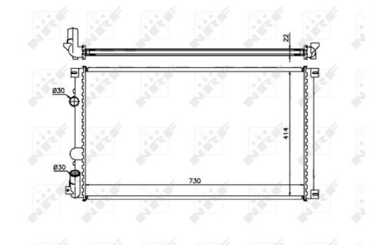 Radiateur, refroidissement du moteur