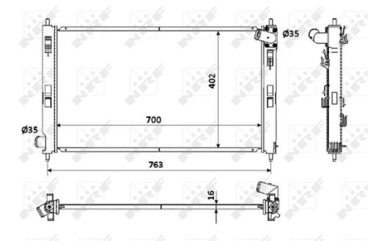 Radiateur, refroidissement du moteur