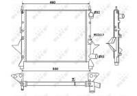 Radiateur, refroidissement du moteur