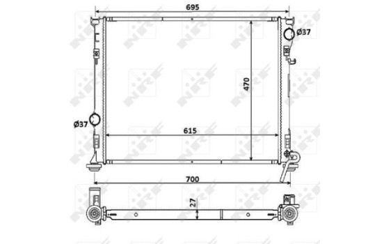 Radiateur, refroidissement du moteur