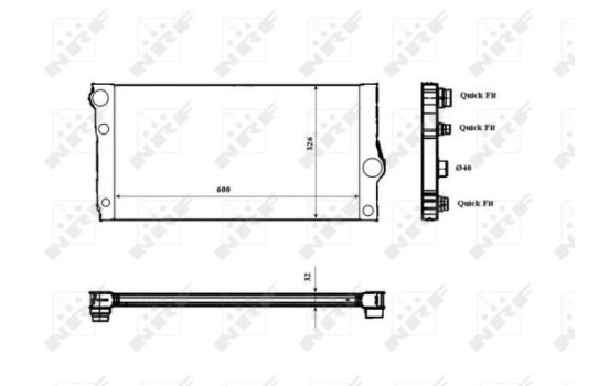 Radiateur, refroidissement du moteur
