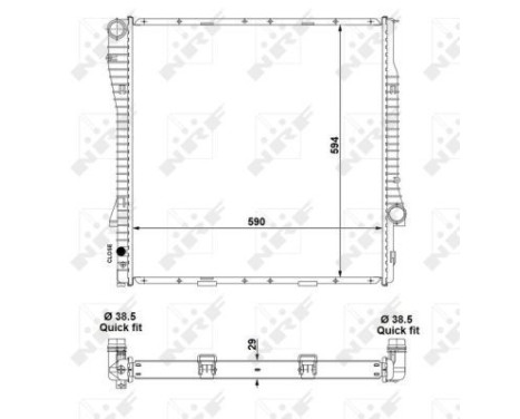 Radiateur, refroidissement du moteur, Image 2