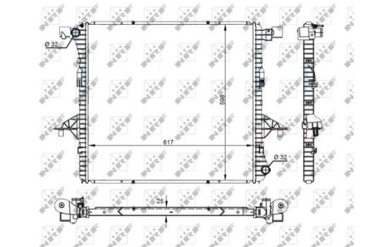 Radiateur, refroidissement du moteur