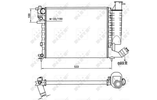 Radiateur, refroidissement du moteur, Image 3