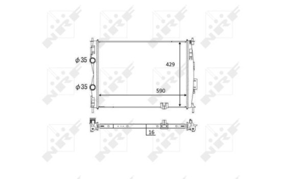 Radiateur, refroidissement du moteur